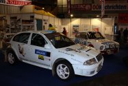 Rallye Český Krumlov: Soutěžní vozy ve freistadtské hale